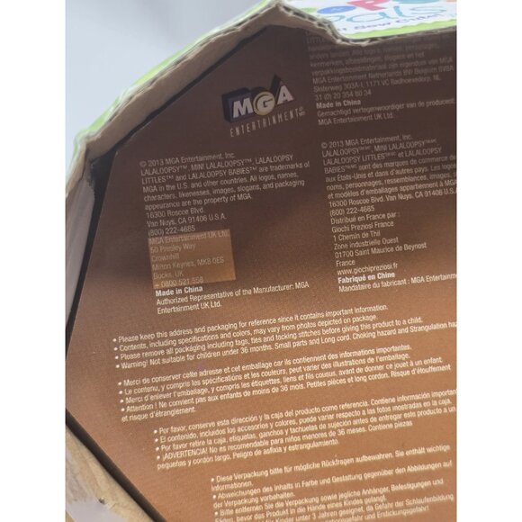 RARE NEW Lalaloopsy PURRTY KITTEN PAWS Orange Jointed Cat PET PALS - Picture 10 of 16